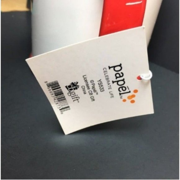 Papél Teacher Apple Mug Red White Gift Caring Encouraging Dedicated Patient BTS - Picture 7 of 7